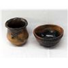Image 2 : Native American Navajo Pottery Bowl and Jar