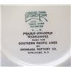Image 2 : Onondaga Pottery Co. Southern Pacific Lines Plate