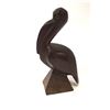 Image 2 : Carved Ironwood Pelican and Conch Shell