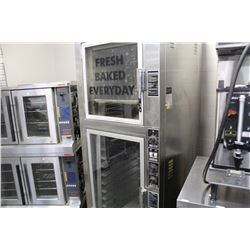NU-VU EQUIPMENT MODEL UB-7 2 DOOR CIRCULATING AIR OVEN W/ PROOFER