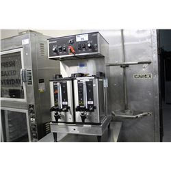 BUNN DUAL SOFTHEAT STAINLESS STEEL COMMERCIAL COFFEE MAKER