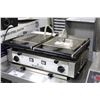 Image 1 : EURODIB COMMERCIAL STAINLESS 2 SECTION PANINI PRESS