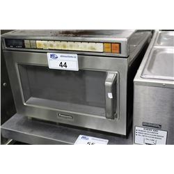 PANASONIC 1000 STAINLESS STEEL COMMERICIAL MICROWAVE