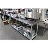 Image 2 : EFI 5' STAINLESS STEEL COMMERCIAL PREP TABLE