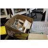 Image 2 : LARGE BIN OF MISC. RESTAURANT EQUIPMENT INC. BAKING SUPPLIES, INSERTS, SERVING SUPPLIES, CUTLERY,