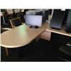 Image 2 : MAPLE U-SHAPE EXECUTIVE DESK / HUTCH RH