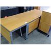 Image 2 : LARGE LOT OF IKEA OFFICE FURNITURE INC. DESKS, CABINETS AND MISC.