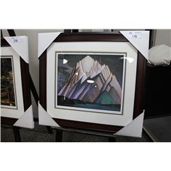 LAWREN HARRIS  MOUNTAIN FORMS  103/950 LIMITED EDITION FRAMED PRINT