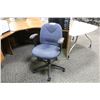 Image 2 : BLUE PATTERN MULTILEVER MID BACK TASK CHAIR