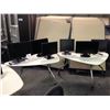 Image 2 : LOT OF 6 17'' AND 20'' LCD MONITORS