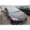 Image 2 : 2007 HONDA CIVIC BLACK VIN 2HGFA16527H020497