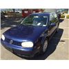 Image 1 : 2001 VW GOLF TDI  VIN 9BWBP21J414051170
