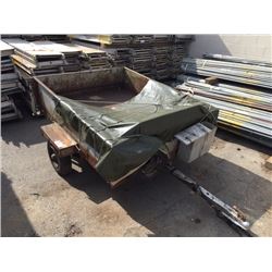 1977 UBILT BOX TRAILER 5'X4'