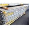 Image 2 : 24 - 5' SCAFFOLDING FRAMES WITH 12 - 10' WORK PLATFORMS AND 1 BUNDLE OF 11' CROSSBARS