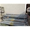 Image 3 : 25 - 5' SCAFFOLDING FRAMES WITH 12 - 10' WORK PLATFORMS AND 1 BUNDLE OF 11' CROSSBARS