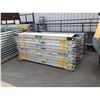 Image 2 : 25 - 3' SCAFFOLDING FRAMES WITH 10 - 7' WORK PLATFORMS AND 1 BUNDLE OF 8' CROSSBARS