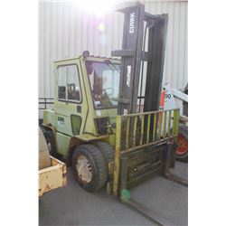 GREEN CLARK C500 2 STAGE 7775 LB PROPANE FORKLIFT