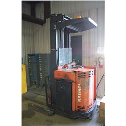 RAYMOND 21I-R30TT 3000 LB 2 STAGE ELECTRIC ORDER PICKER WITH CHARGER
