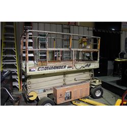JLG COMMANDER CM2546 750 LB 3 PERSON SCISSOR LIFT (NO KEY)