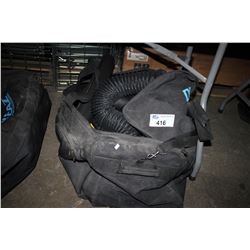 BAG OF ASSORTED DRIEAZ HOSE AND ATTACHMENTS