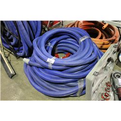 LOT OF LARGE BLUE FILTRATION HOSE