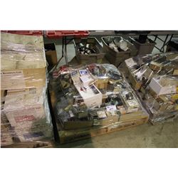 PALLET OF ASSORTED SMALL ENGINE PARTS