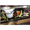 Image 1 : STIHL GAS CHAIN SAW AND SHARPENING COMPOUND