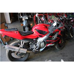 HONDA GAS POWERED F41 STREET BIKE - NO REGI - NO KEYS