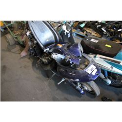 BLUE ELECTRIC SCOOTER (PARTS ONLY)