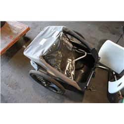 GREY BICYCLE TRAILER