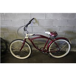 RED POINT BEACH 7 SPEED CRUISER BIKE