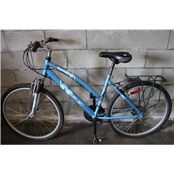 BLUE RBK 21 SPEED FRONT SUSPENSION HYBRID BIKE