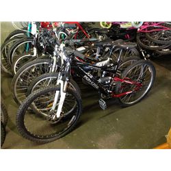 BLACK IRONHORSE 21SP FULL SUSP MOUNTAIN BIKE