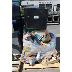 ASSORTED PARTS AND VENDING MACHINE