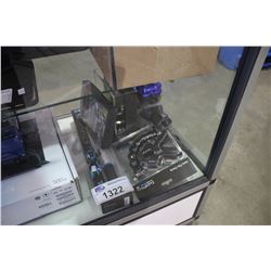 VACUUM AND ASSORTED GO PRO ASSESSORIES