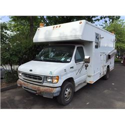 1998 FORD E SUPERDUTY WORK VAN VIN 1FDXE40F0WHB75771