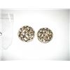 Image 1 : Vintage Begère Braided Patterned Clip-On Earrings