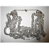 Image 1 : Four Silver Colored Chained Necklace