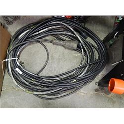 EXTENTION CORD AND TROUBLE LIGHT
