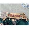 Image 3 : LEATHER TOOLED - CHILD'S CHAPS - "FRANKIE" ON BACK