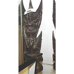 CARVED WOOD MASKS - 2