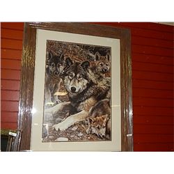 FRAMED PRINT - DEN MOTHER - CARL BRENDERS - GALLERY ESTIMATE - $575