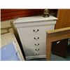 Image 1 : NEW - 5 DRAWER HIGH BOY DRESSER - AS-IS - WHITE