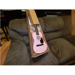 CHILD'S ACOUSTIC GUITAR - PINK