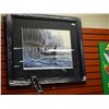 Image 1 : FRAMED LIMITED EDITION PRINT - "A" POD - BILL MANIMICH - GALLERY ESTIMATE - $500