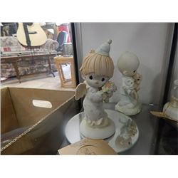5-COLLECTABLE PRECIOUS MOMENTS PORCELEIN FIGURINE