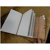 Image 1 : LEATHER BOUND WRITING BOOK WITH METAL CLASP