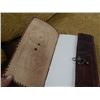 Image 2 : LEATHER BOUND WRITING BOOK WITH METAL CLASP