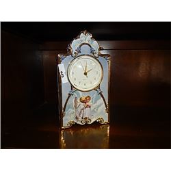 HEIRLOOM PORCELEIN CLOCK - CHRISHED MOMENTS