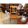 Image 1 : VINTAGE OAK ROCKING CHAIR